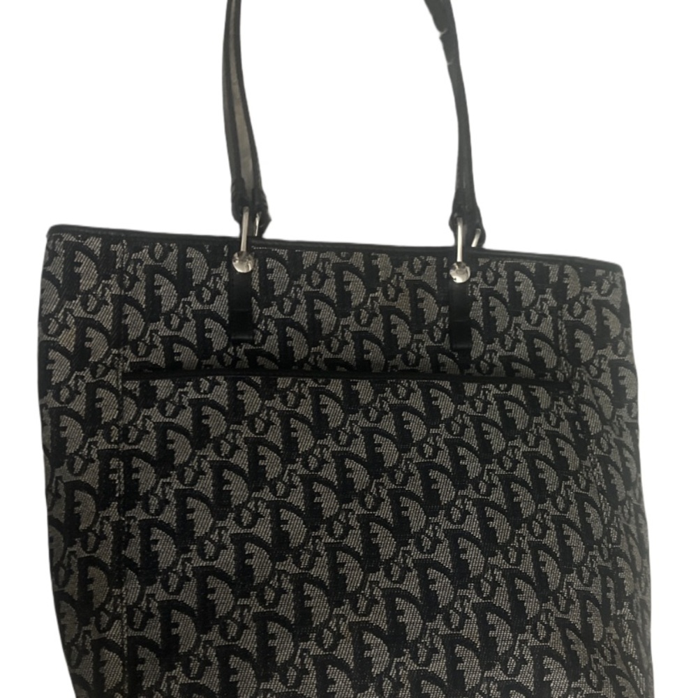 DIOR Black and Gray Vintage Tote Bag🔥🔥